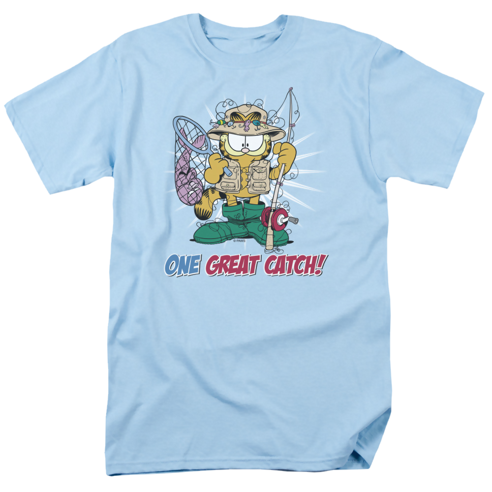 Garfield One Great Catch - Men's Regular Fit T-Shirt Men's Regular Fit T-Shirt Garfield   