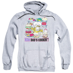 Garfield Now Dads Cooking - Pullover Hoodie Pullover Hoodie Garfield   