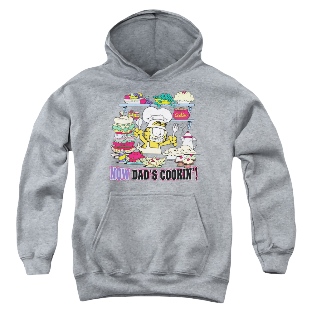 Garfield Now Dads Cooking - Youth Hoodie (Ages 8-12) Youth Hoodie (Ages 8-12) Garfield   