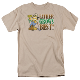 Garfield Father Grows Best - Men's Regular Fit T-Shirt Men's Regular Fit T-Shirt Garfield   