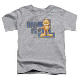 Garfield Dad Is Number One - Toddler T-Shirt Toddler T-Shirt Garfield   