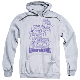 Garfield King Of The Grill - Pullover Hoodie Pullover Hoodie Garfield   