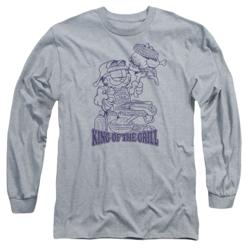 Garfield King Of The Grill - Men's Long Sleeve T-Shirt Men's Long Sleeve T-Shirt Garfield   