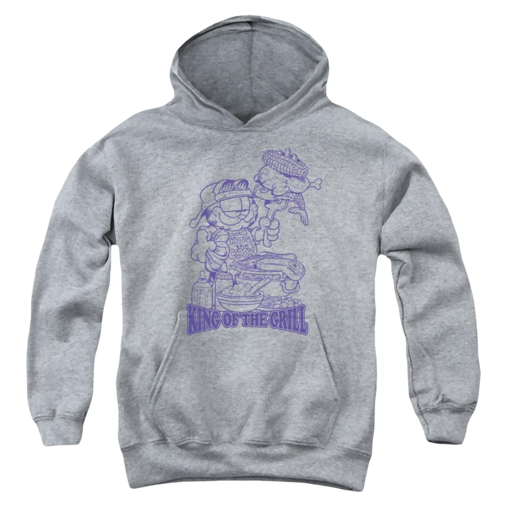 Garfield King Of The Grill - Youth Hoodie (Ages 8-12) Youth Hoodie (Ages 8-12) Garfield   