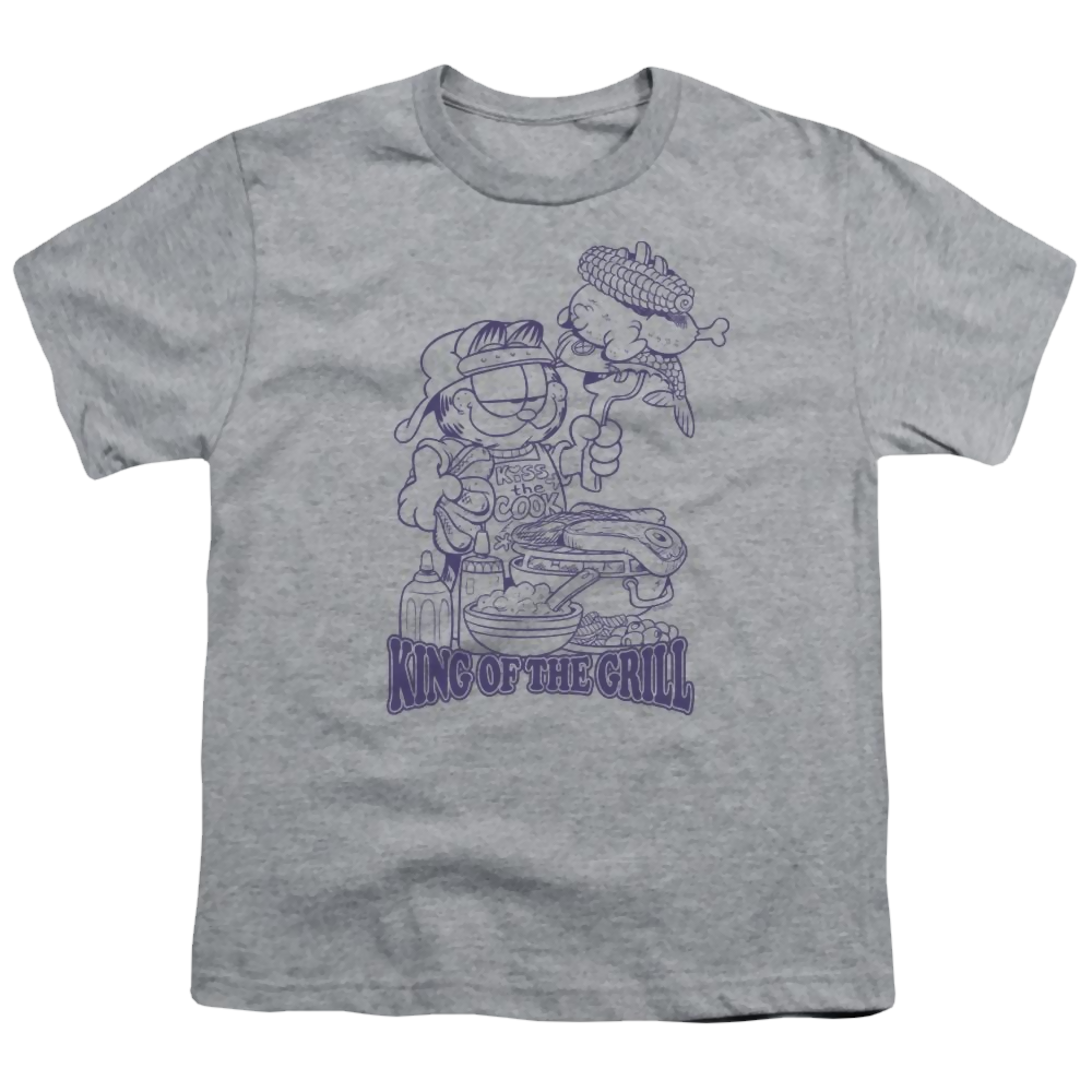Garfield King Of The Grill - Youth T-Shirt (Ages 8-12) Youth T-Shirt (Ages 8-12) Garfield   