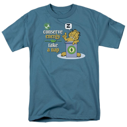 Garfield Conserve Energy - Men's Regular Fit T-Shirt Men's Regular Fit T-Shirt Garfield   