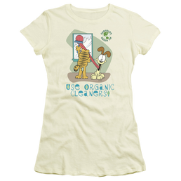 Garfield Organic Cleaners - Juniors T-Shirt Juniors T-Shirt Garfield   