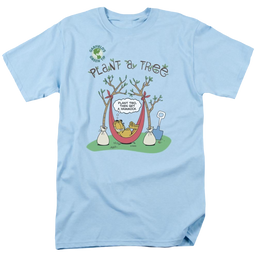 Garfield Plant A Tree - Men's Regular Fit T-Shirt Men's Regular Fit T-Shirt Garfield   