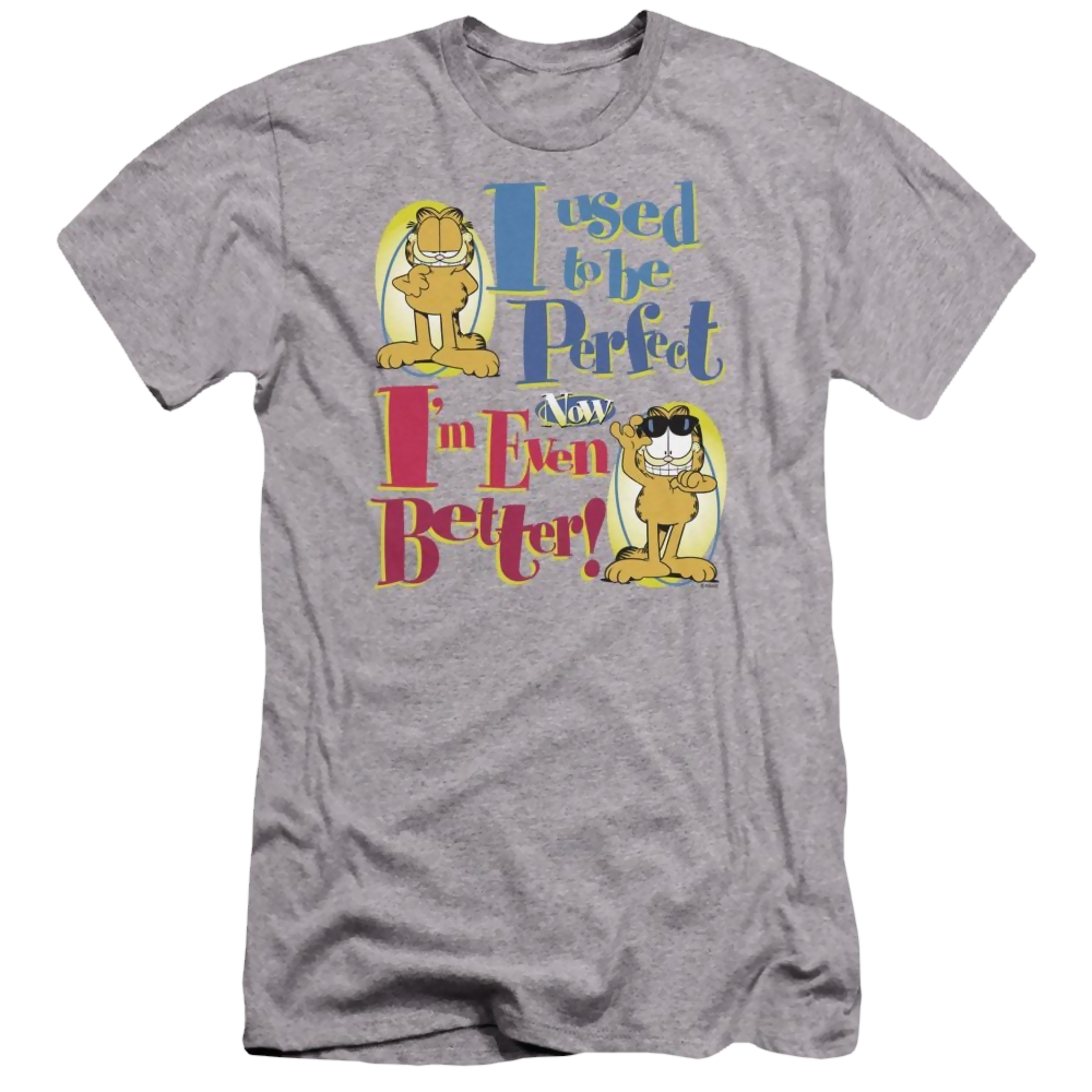 Garfield Even Better - Men's Premium Slim Fit T-Shirt Men's Premium Slim Fit T-Shirt Garfield   