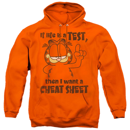 Garfield Cheat Sheet - Pullover Hoodie Pullover Hoodie Garfield   