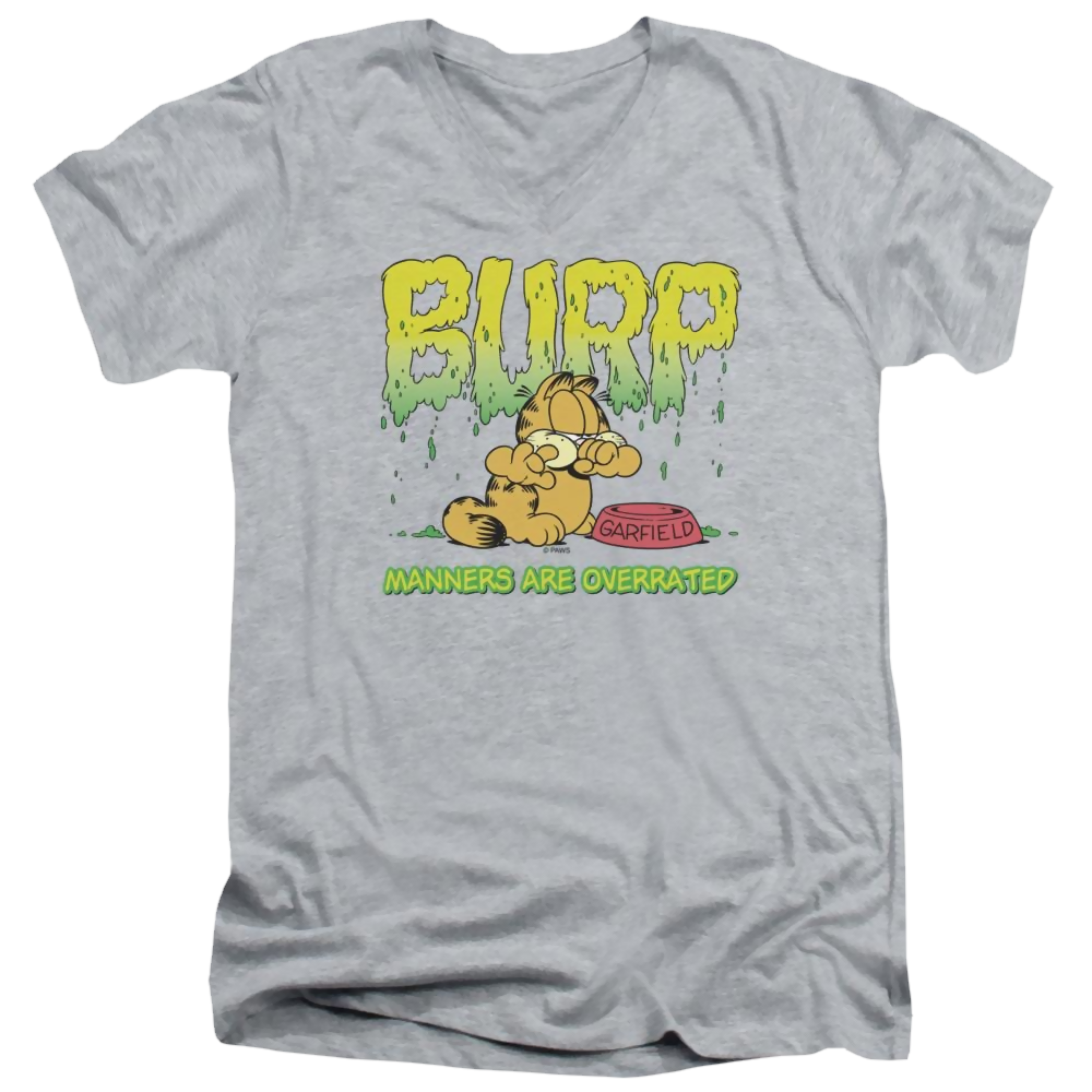 Garfield Manners - Men's V-Neck T-Shirt Men's V-Neck T-Shirt Garfield   