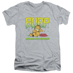 Garfield Manners - Men's V-Neck T-Shirt Men's V-Neck T-Shirt Garfield   