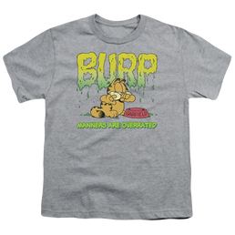 Garfield Manners - Youth T-Shirt (Ages 8-12) Youth T-Shirt (Ages 8-12) Garfield   