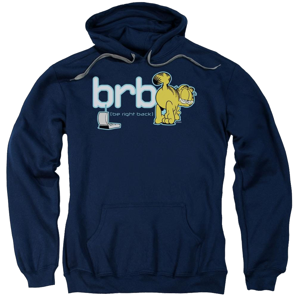 Garfield Be Right Back - Pullover Hoodie Pullover Hoodie Garfield   