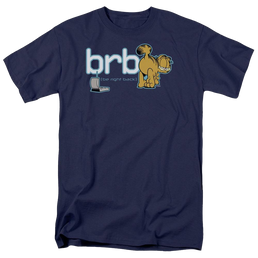Garfield Be Right Back - Men's Regular Fit T-Shirt Men's Regular Fit T-Shirt Garfield   