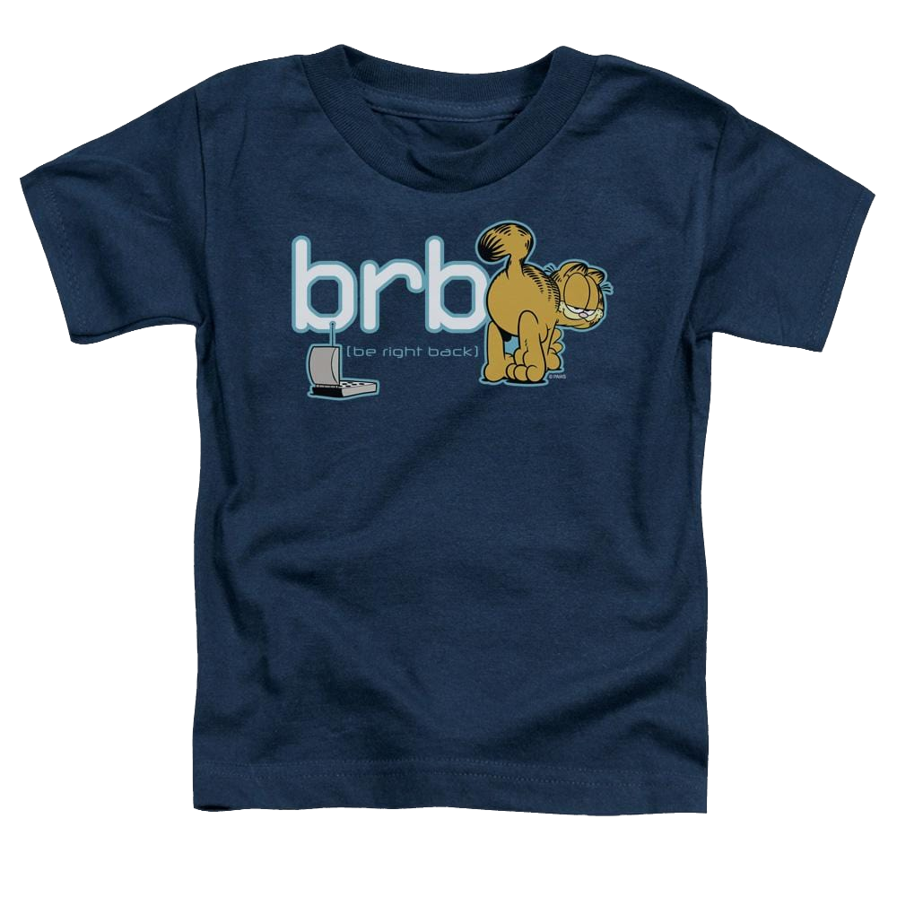 Garfield Be Right Back - Toddler T-Shirt Toddler T-Shirt Garfield   
