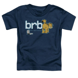 Garfield Be Right Back - Toddler T-Shirt Toddler T-Shirt Garfield   