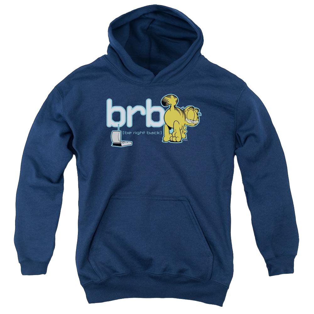 Garfield Be Right Back - Youth Hoodie (Ages 8-12) Youth Hoodie (Ages 8-12) Garfield   