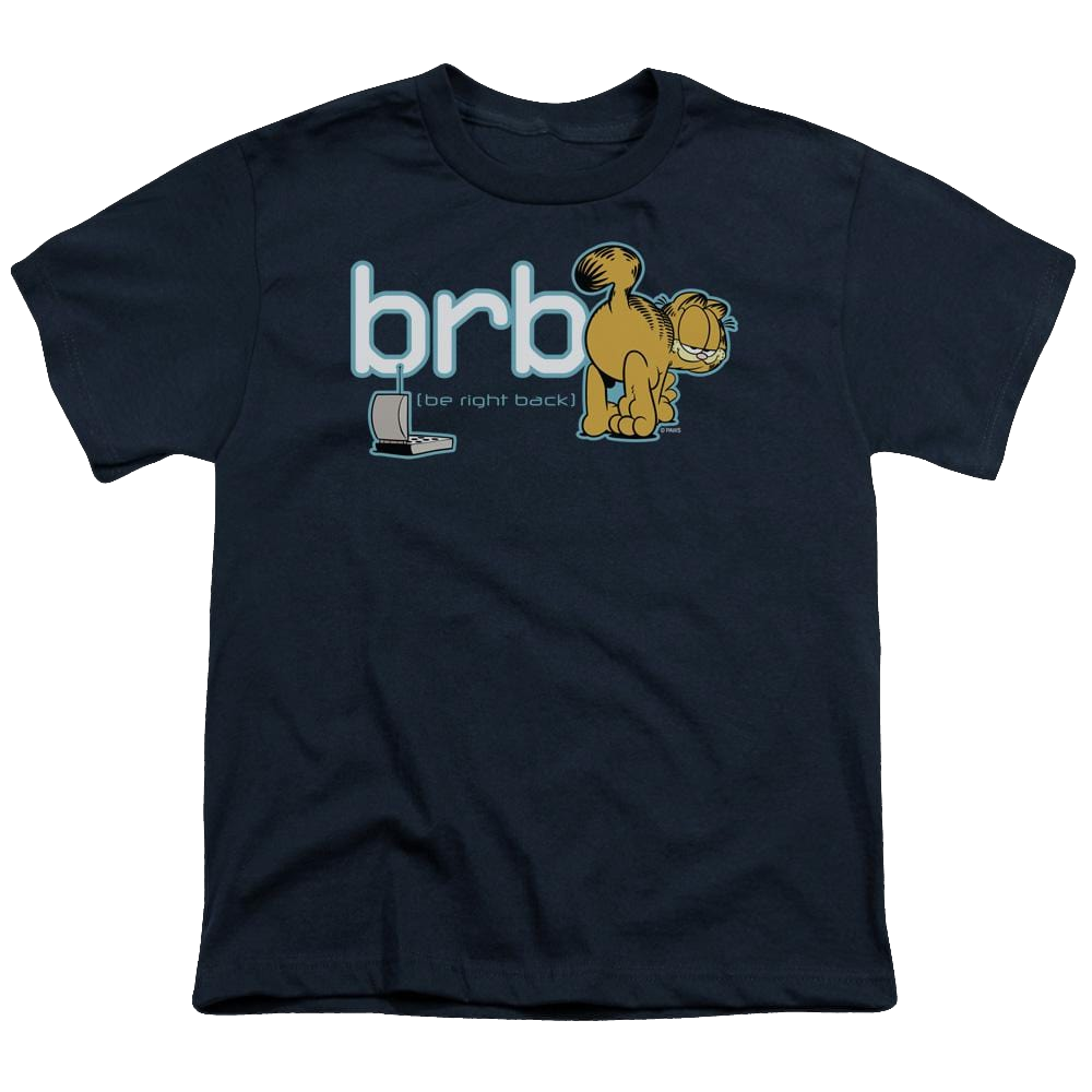 Garfield Be Right Back - Youth T-Shirt (Ages 8-12) Youth T-Shirt (Ages 8-12) Garfield   