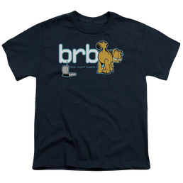 Garfield Be Right Back - Youth T-Shirt (Ages 8-12) Youth T-Shirt (Ages 8-12) Garfield   