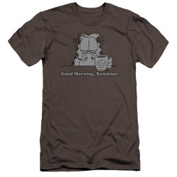 Garfield Good Morning Sunshine - Men's Premium Slim Fit T-Shirt Men's Premium Slim Fit T-Shirt Garfield   
