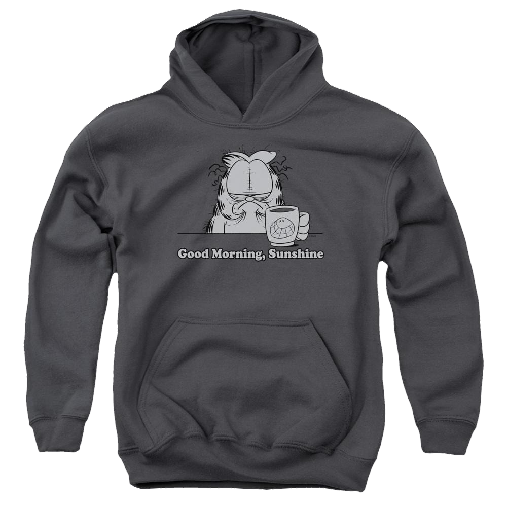 Garfield Good Morning Sunshine - Youth Hoodie (Ages 8-12) Youth Hoodie (Ages 8-12) Garfield   