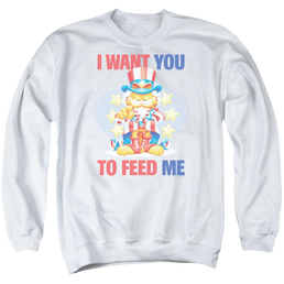 Garfield I Want You - Men's Crewneck Sweatshirt Men's Crewneck Sweatshirt Garfield   