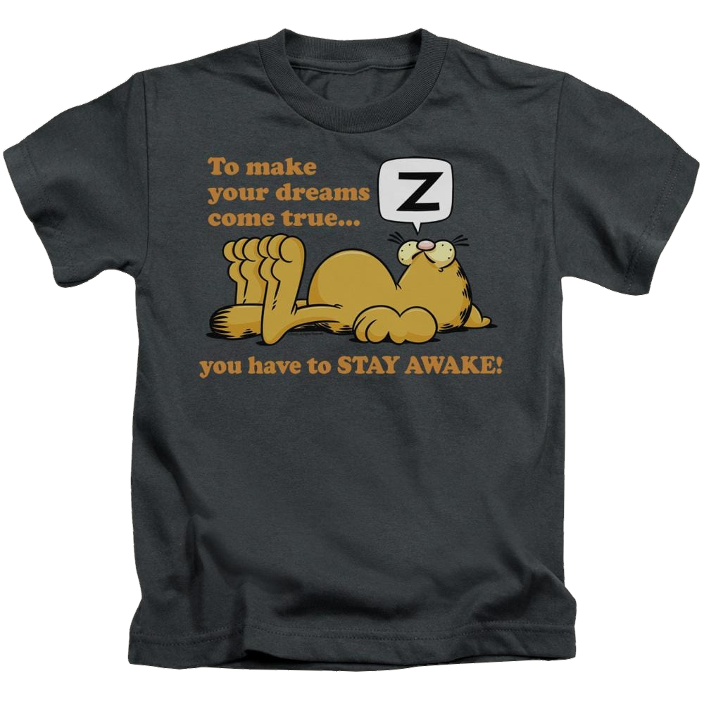 Garfield Stay Awake - Kid's T-Shirt (Ages 4-7) Kid's T-Shirt (Ages 4-7) Garfield   