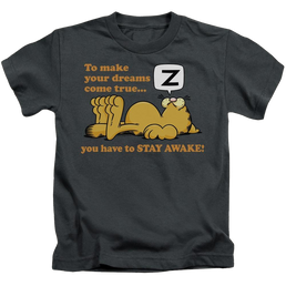 Garfield Stay Awake - Kid's T-Shirt (Ages 4-7) Kid's T-Shirt (Ages 4-7) Garfield   