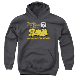Garfield Stay Awake - Youth Hoodie (Ages 8-12) Youth Hoodie (Ages 8-12) Garfield   