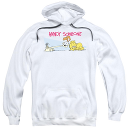 Garfield Annoy Someone - Pullover Hoodie Pullover Hoodie Garfield   