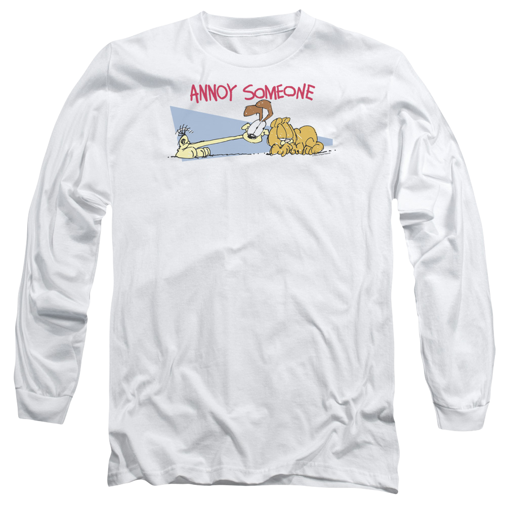 Garfield Annoy Someone - Men's Long Sleeve T-Shirt Men's Long Sleeve T-Shirt Garfield   