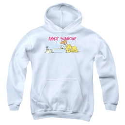 Garfield Annoy Someone - Youth Hoodie (Ages 8-12) Youth Hoodie (Ages 8-12) Garfield   
