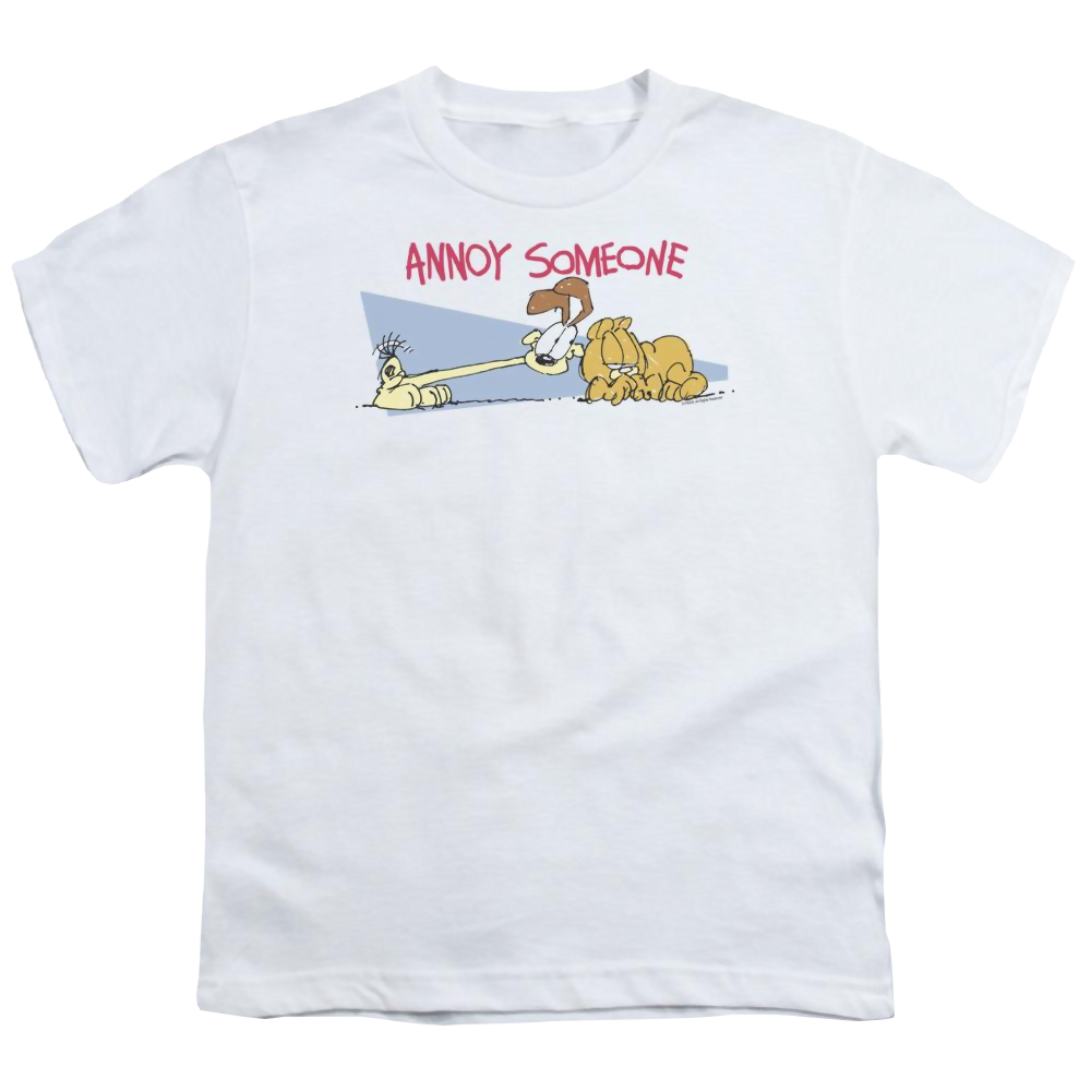 Garfield Annoy Someone - Youth T-Shirt (Ages 8-12) Youth T-Shirt (Ages 8-12) Garfield   
