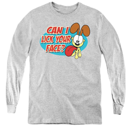 Garfield Question - Youth Long Sleeve T-Shirt Youth Long Sleeve T-Shirt Garfield   