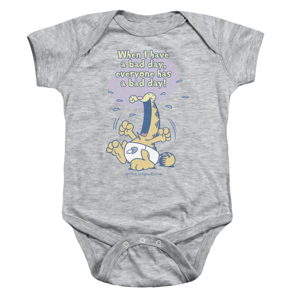 Garfield Bad Day - Baby Bodysuit Baby Bodysuit Garfield   
