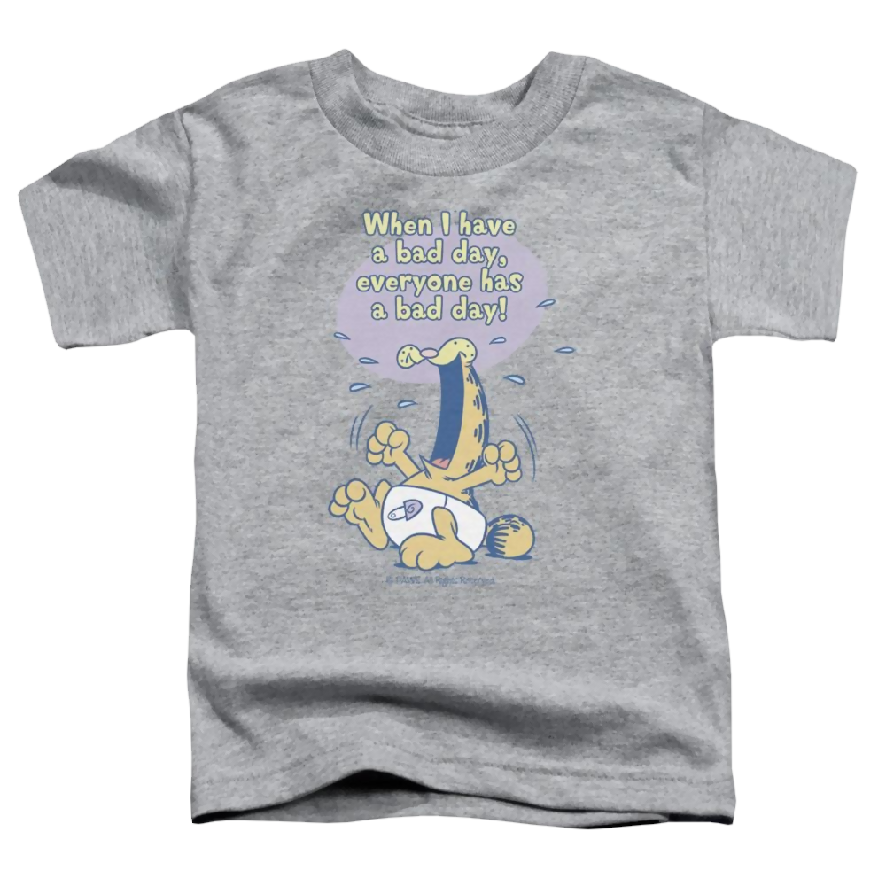 Garfield Bad Day - Toddler T-Shirt Toddler T-Shirt Garfield   