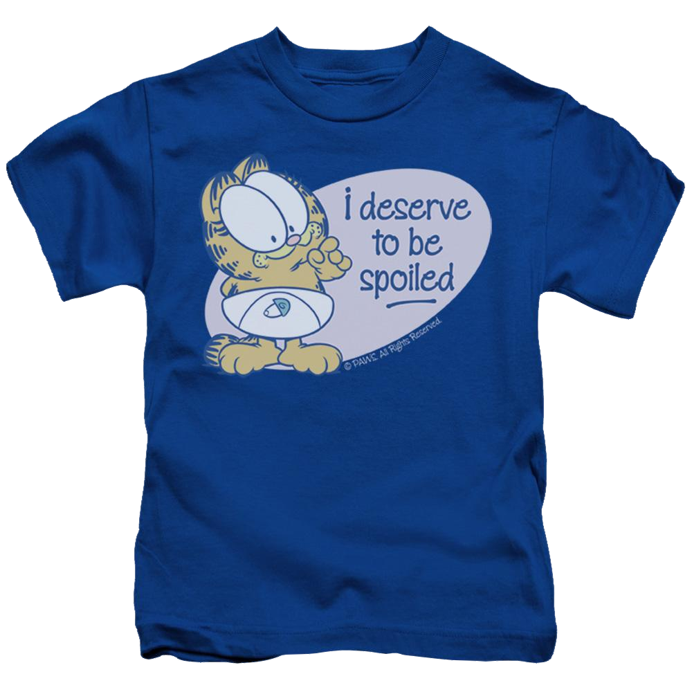 Garfield Deserve To Be Spoiled - Kid's T-Shirt (Ages 4-7) Kid's T-Shirt (Ages 4-7) Garfield   
