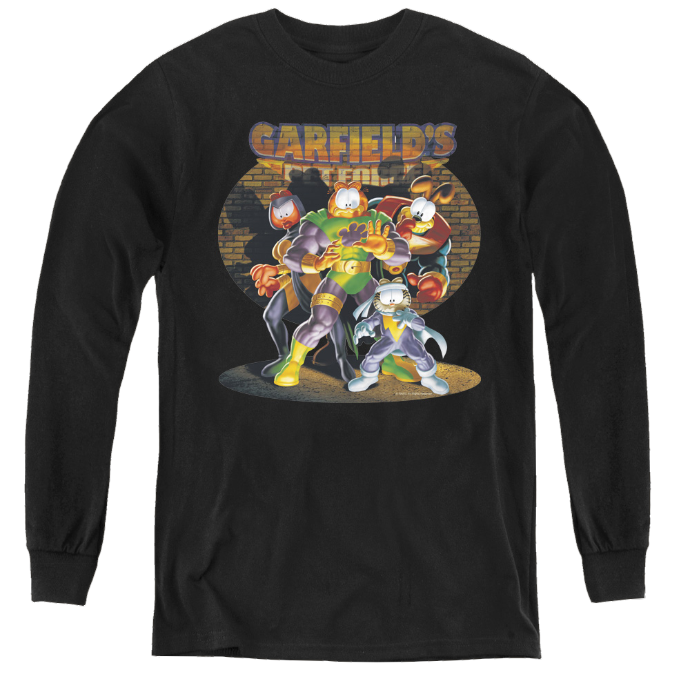 Garfield Spotlight - Youth Long Sleeve T-Shirt Youth Long Sleeve T-Shirt Garfield   