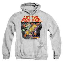 Garfield Let The Fur Fly - Pullover Hoodie Pullover Hoodie Garfield   