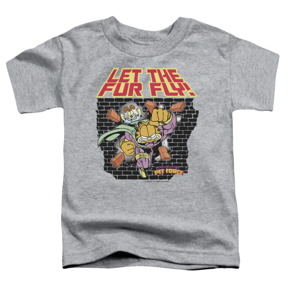 Garfield Let The Fur Fly - Kid's T-Shirt (Ages 4-7) Kid's T-Shirt (Ages 4-7) Garfield   