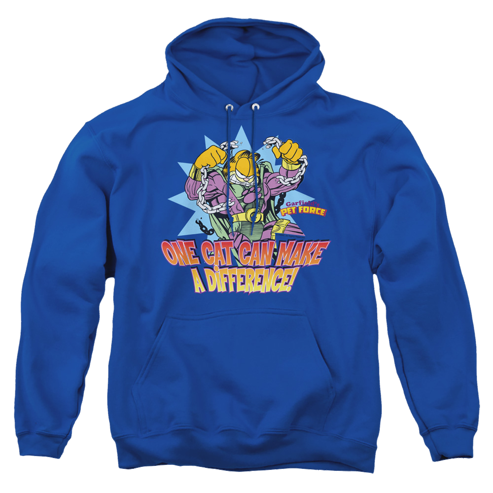 Garfield Make A Difference - Pullover Hoodie Pullover Hoodie Garfield   