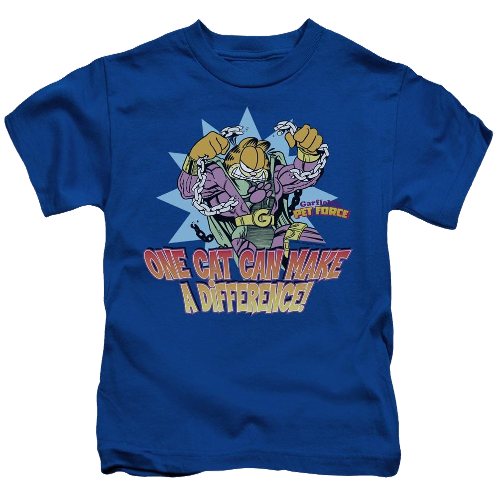 Garfield Make A Difference - Kid's T-Shirt Kid's T-Shirt (Ages 4-7) Garfield   