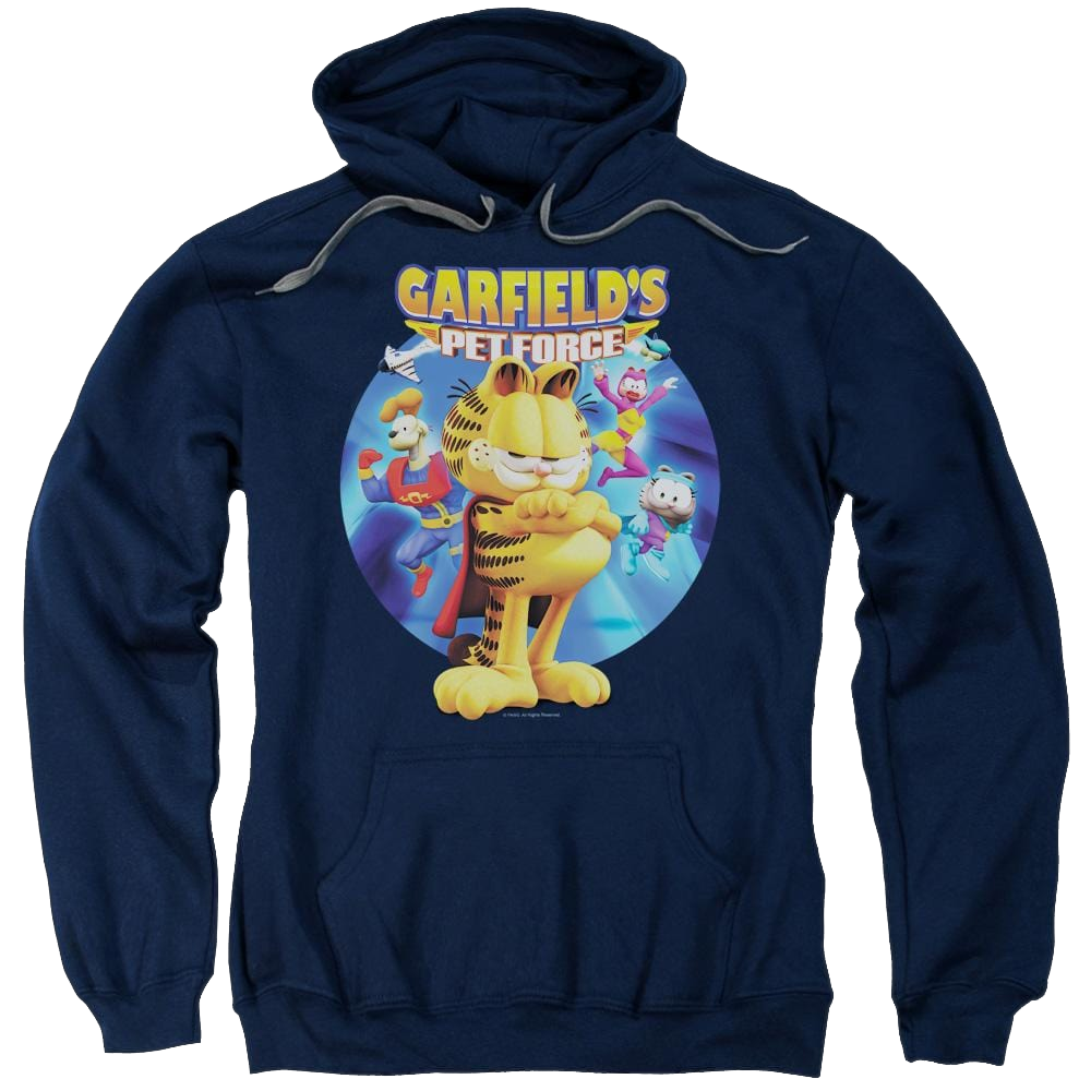 Garfield Dvd Art - Pullover Hoodie Pullover Hoodie Garfield   