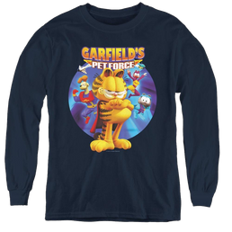 Garfield Dvd Art - Youth Long Sleeve T-Shirt Youth Long Sleeve T-Shirt Garfield   
