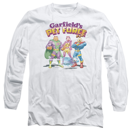 Garfield Heroes Await - Men's Long Sleeve T-Shirt Men's Long Sleeve T-Shirt Garfield   