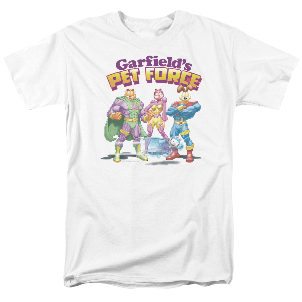 Garfield Heroes Await - Men's Regular Fit T-Shirt Men's Regular Fit T-Shirt Garfield   