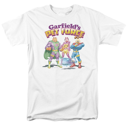 Garfield Heroes Await - Men's Regular Fit T-Shirt Men's Regular Fit T-Shirt Garfield   