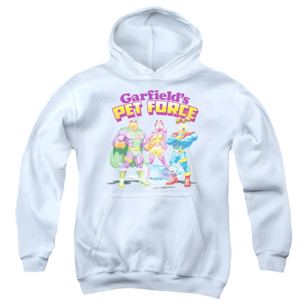 Garfield Heroes Await - Youth Hoodie (Ages 8-12) Youth Hoodie (Ages 8-12) Garfield   