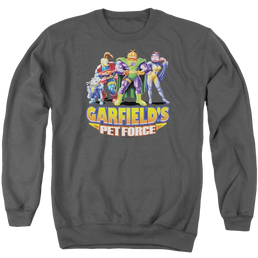 Garfield Beyond - Men's Crewneck Sweatshirt Men's Crewneck Sweatshirt Garfield   